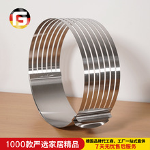 加厚12寸可调节分层伸缩切片圆形慕斯圈 蛋糕模具分片器烤盘