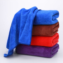 理发店发廊洗头干发用品超细纤维美容院毛巾保洁清洁吸水擦洗车巾