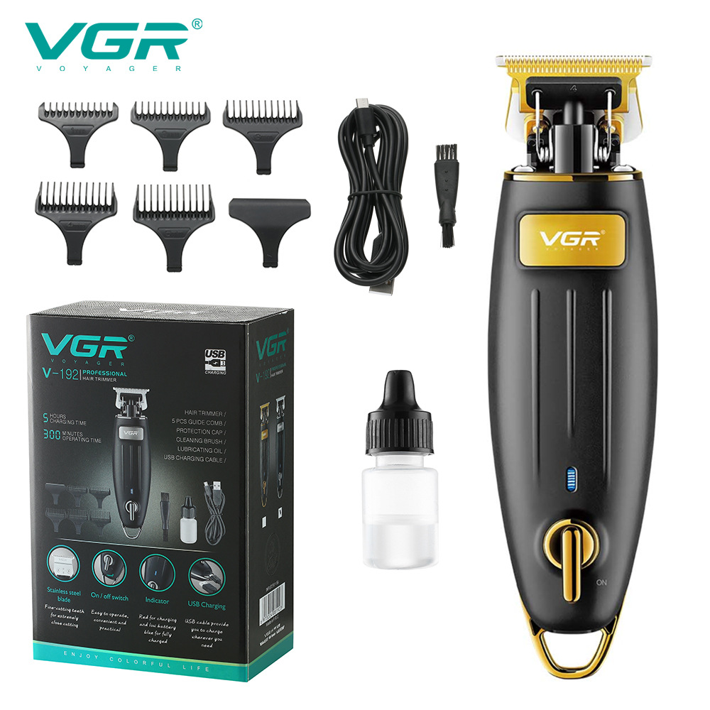 Máquina de Cortar Cabelo Elétrica Recarregável, Aparador de Cabelo, Corte Raspado, Cuidados Pessoais, Aparelho Doméstico_voghion.com