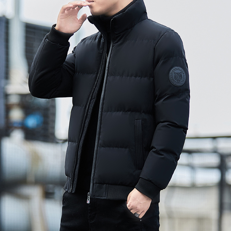 Winter short down jacket