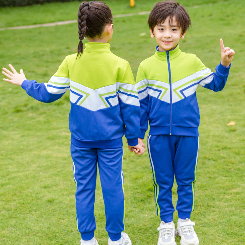 Uniforme escolar para estudiantes de primaria traje de primavera y otoño ropa maestro ropa para niños ropa de clase deportiva otoño jardín de infantes Ropa de jardín traje de dos piezas