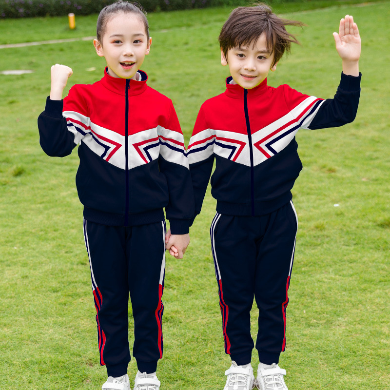 Uniforme escolar para estudiantes de primaria traje de primavera y otoño ropa maestro ropa para niños ropa de clase deportiva otoño jardín de infantes Ropa de jardín traje de dos piezas