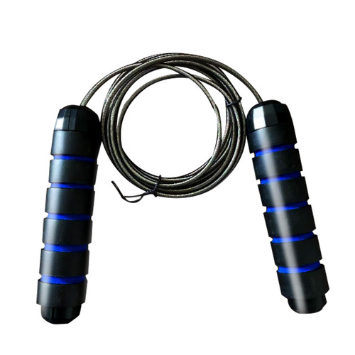 Factory supply steel wire skipping rope adult heavy load steel rope men fitness exercise women sports students high school entrance examination skipping rope