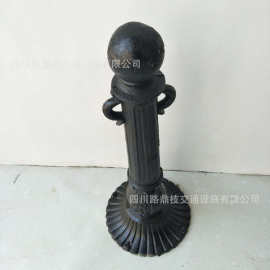 铸造厂家批发铸铁罗马柱车挡铸铁装饰立柱车止柱铸铁景观柱护栏