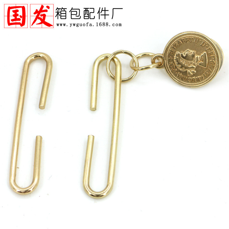 8.5 Promoción de 5 cm de cabeza de oro, oro redondo, oro en forma de C, oro tricolor