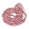 Long bracelet with tassels, necklace, accessory, Amazon, 108 beads, boho style