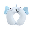 Cartoon cute neck pillow for sleep with animals, airplane for traveling, unicorn, with neck protection