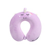 Cartoon cute neck pillow for sleep with animals, airplane for traveling, unicorn, with neck protection