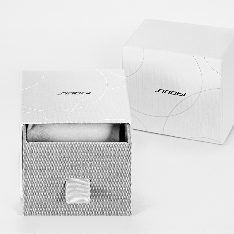 SK reloj caja de embalaje conjunto de accesorios de reloj traje de papel caja de regalo caja plana fábrica al por mayor orden única sin entrega