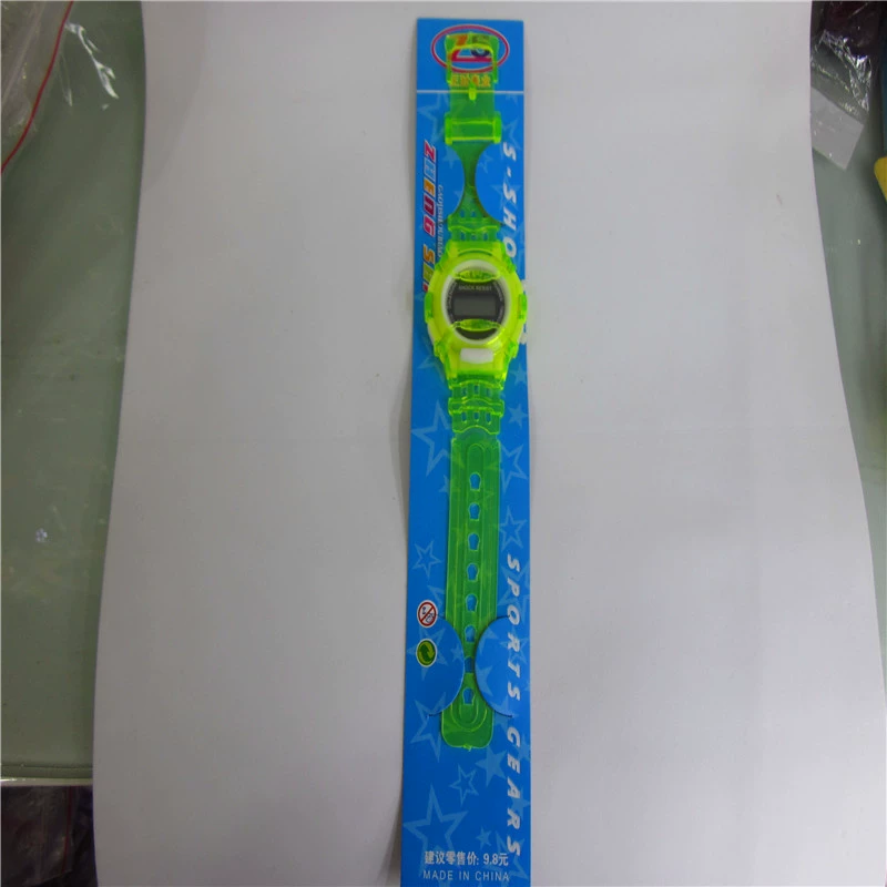 Электронные часы детские часы прозрачные пластиковые часы подарок оптом