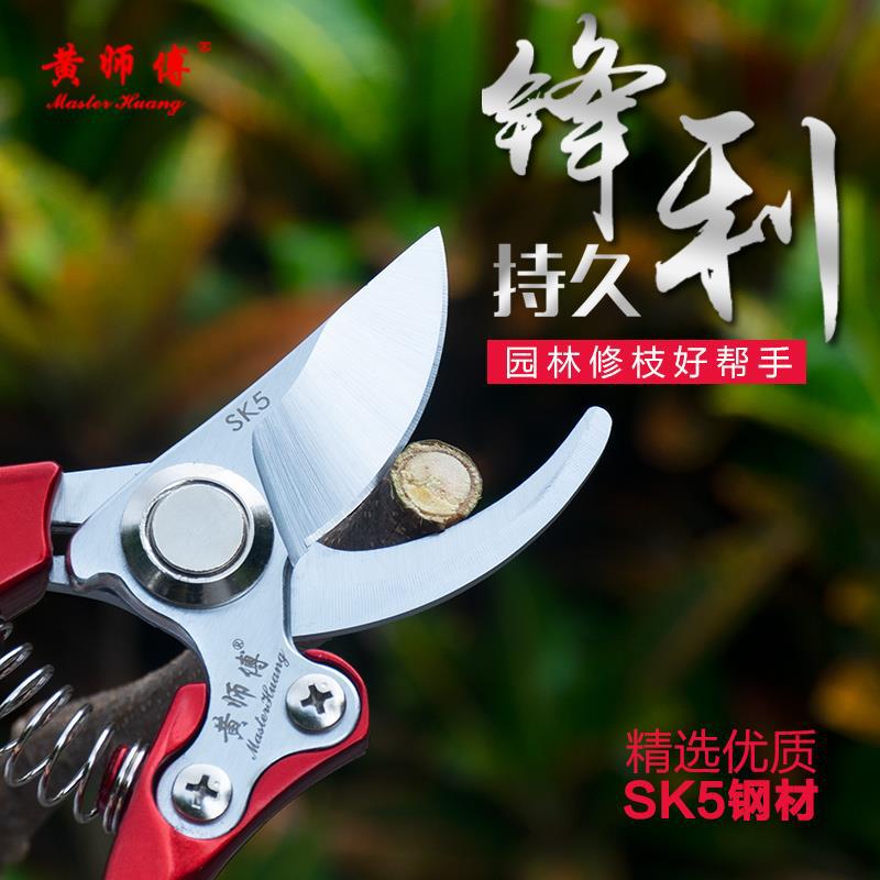 黄师傅SK5园艺省力树枝剪粗枝果树修枝剪刀果枝剪剪枝剪刀
