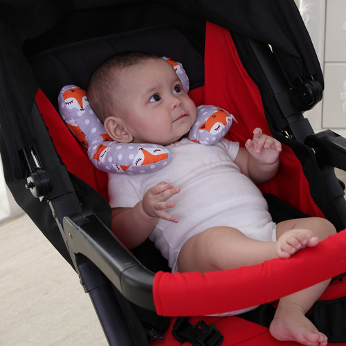 Child Head U-shaped Pillow Stroller Head Support Pillow Baby Car Safety Seat Sleeping Head and Neck Pillow