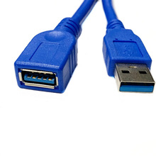 USB3.0公对母延长线数据线转接线2428铜0.3米-5米USB加长线A对F