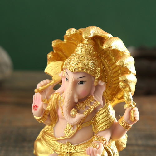 Wholesale of Thai Buddha statue resin crafts, wholesale of Southeast Asian creative entrance hall elephant Buddha ornaments and ornaments