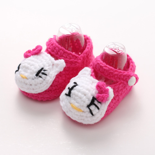 Baby Shoes Xin Zhidan Handmade Knitted Wool Shoes Baby Shoes Wholesale Cross-border