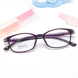 配近视眼镜成品女士眼镜防蓝光TR90眼镜架男平光眼镜学生眼镜镜架