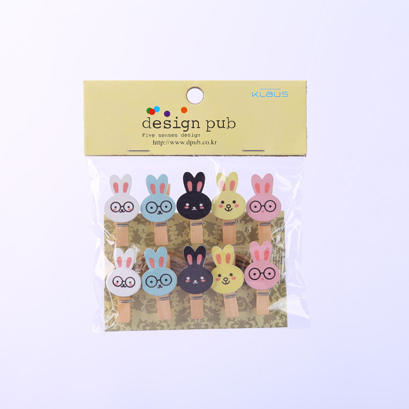 Estilo lindo conejo 10/bolsa