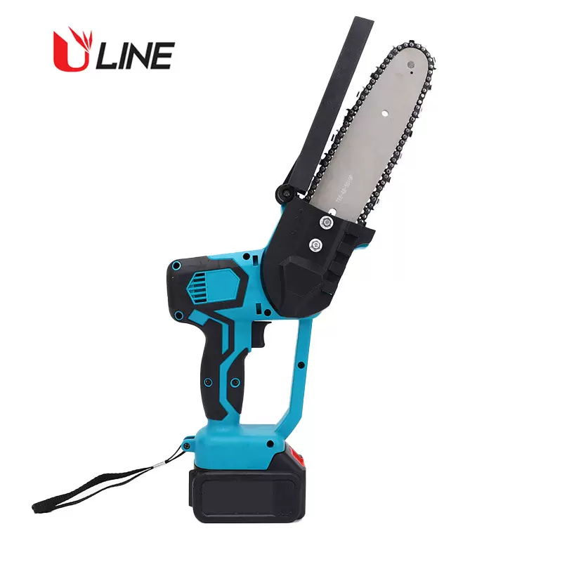 小型家用迷你锯锂电电链锯充电式单手锯园林修枝伐木锯