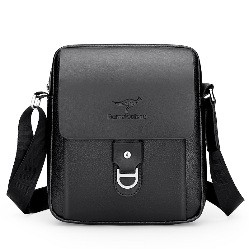 Bonnice canguro 2022 nuevo bolso de cuero bolso de los hombres de negocios de moda popular impermeable hombro bolsa de mensajero bolso de los hombres