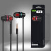 VPB V1 metal bass in ear wired headphones mobile phone universal foreign trade US -standard headset spot wholesale