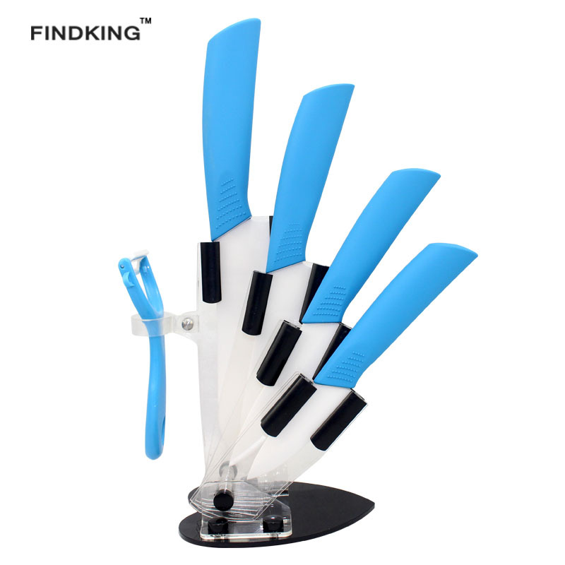 Embalaje transfronterizo estilo de comercio exterior 3456 pulgadas cuchillo de cerámica conjunto multi-estilo de cocina opcional cuchillo práctico cuchillo de chef