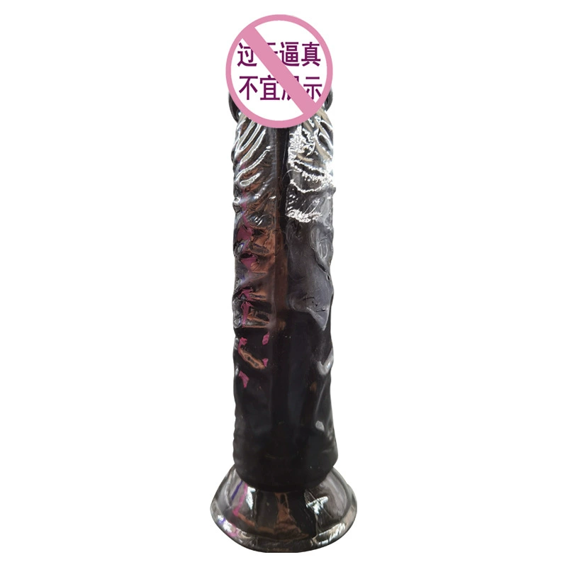 Кросс-бордер прозрачный пенис кристал dildo для женской флиртовой мастурбации оборудование для секса для взрослых высокий реализм