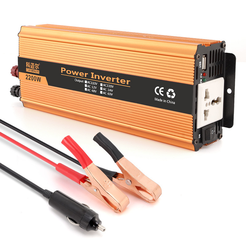 Comell car inverter 12V to 220V solar inverter 500W/2000W household converter Comell car inverter 12V to 220V solar inverter 500W/2000W household converter