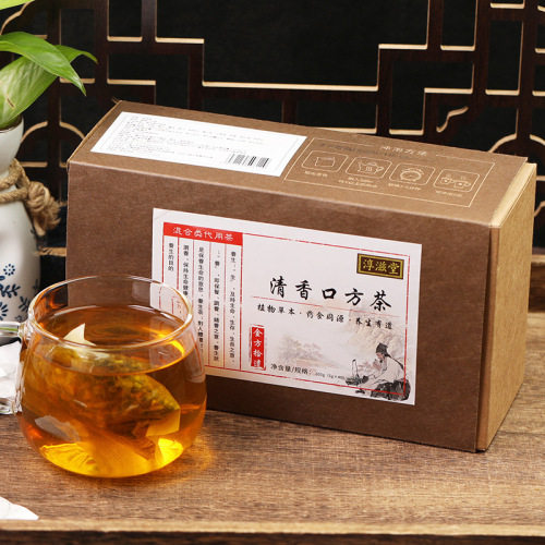 Chunzhitang fragrance oral tea, non-bad breath, non-three clear tea, bitter breath tea, health tea bag, bad breath tea replacement