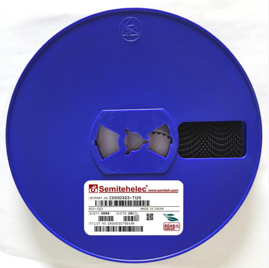 CDSOD323-T12S ESD静电保护二极管 SOD-323 SEMITEH 全新原装正品