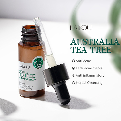 LAIKOU Tea Tree Essence 17ml Facial Moisturizing and Balancing Water and Oil Skin Care Products Manufacturer Source
