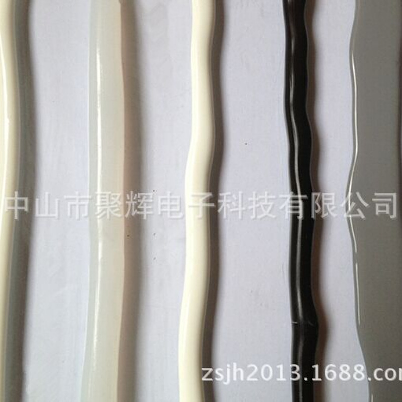 厂家直销单组份白色灰色黑色半透明的有机硅胶，专供机器打胶