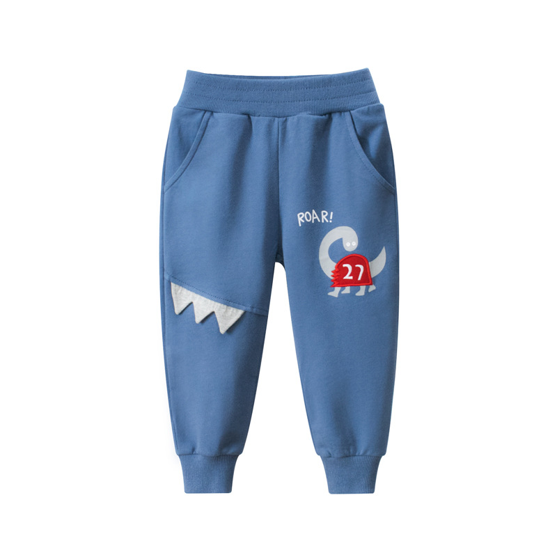 27kids Ropa Infantil Estilo Coreano, Pantalones Deportivos de Dinosaurio para Niños, Modelo 2025, Venta al Por Mayor, Dropshipping image 7