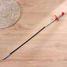 管道疏通器可弯曲手捏四爪取物器下水道取物器拾取器下水道垃圾夹