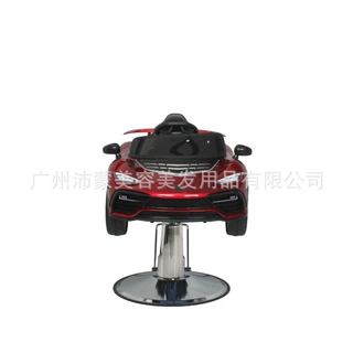 新款奔驰电动儿童理发椅汽车卡通玩具车可唱歌讲故事宝宝美发车椅