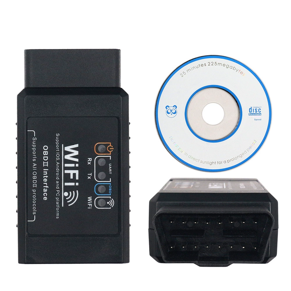 ELM327 WIFI V1.5 автомобильный детектор неисправностей поддерживает Android и Apple OBD2 в мешках/коробках