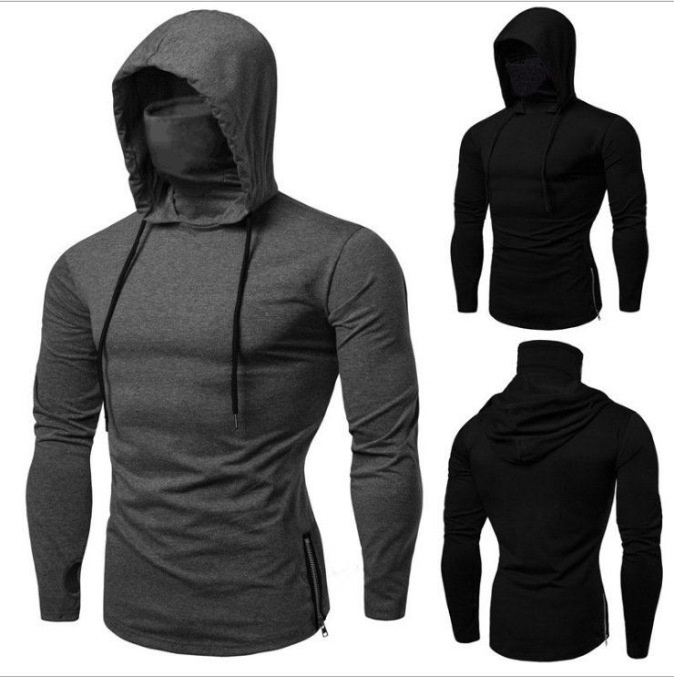 Cross-border New Fitness Clothes Men's Peripheral Hoodie Long-sleeved T-shirt Call of Duty European and American Men's Hoodie Cross-border New Fitness Clothes Men's Peripheral Hoodie Long-sleeved T-shirt Call of Duty European and American Men's Hoodie