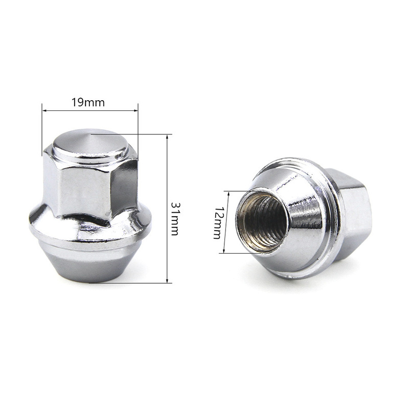 Suitable for Ford Toyota Honda Hyundai Kia Haver Volkswagen car tire screw integrated cap wheel hub nut