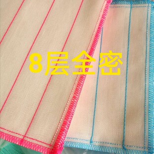 Dishwashing cloth wholesale kitchen dishcloth thickened lint-free not easy to touch oil water absorption easy to clean washing bowl scouring pad