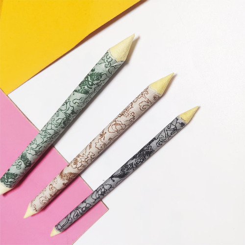 Wholesale sketch special paper erase pen three-pack rice paper pen art painting color powder smear correction sketch paper erase pen