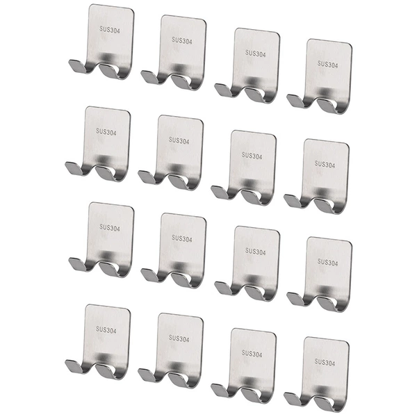 C Stainless Steel Clothes Hook*16