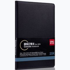 Gete 3318 Notebook Economic Business Recording Notebook imitation leather writing economic notepad