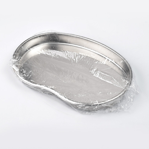 Stainless steel curved waist tray, sterilization tray, waist tray, surgical tray, anti-iodine volt large, medium, small metal