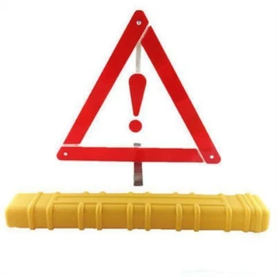 mark car tripod yellow – Warning sign