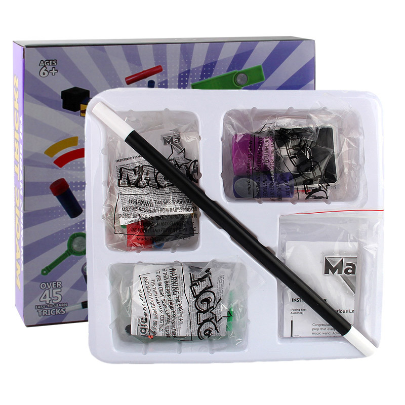 Etapa de primer plano accesorios mágicos traje caja de regalo grande niños adultos regalo de juguete mágico Comercio exterior transfronterizo Venta caliente