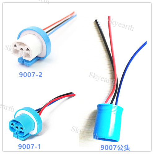 Zócalo del bulbo del coche H1H3H4H7H11H13H16 9005 9006 9007 portalámparas faro titular de la lámpara de niebla