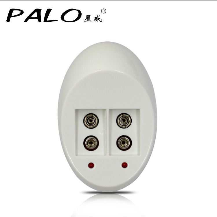 Full power-off smart light-off 9V battery charger fast charging rechargeable lithium/Ni-MH 9V battery
