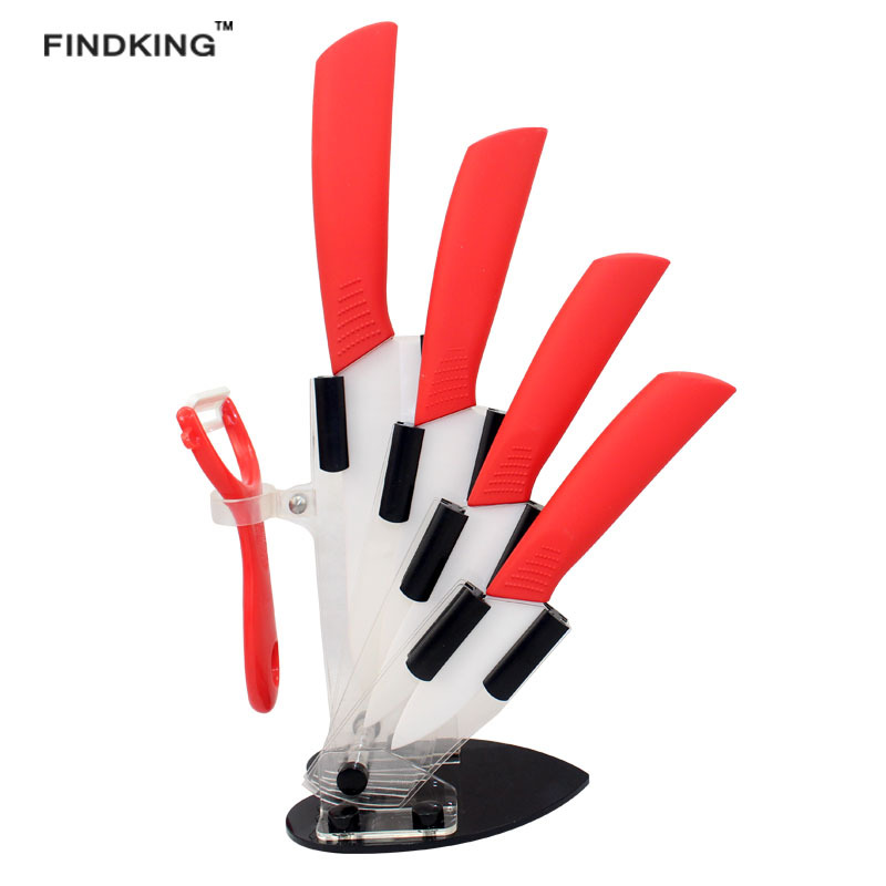 Embalaje transfronterizo estilo de comercio exterior 3456 pulgadas cuchillo de cerámica conjunto multi-estilo de cocina opcional cuchillo práctico cuchillo de chef