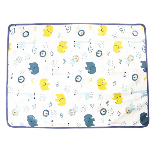 Baby diaper pad autumn and winter three-layer breathable waterproof washable pure cotton large baby diaper mattress aunt pad