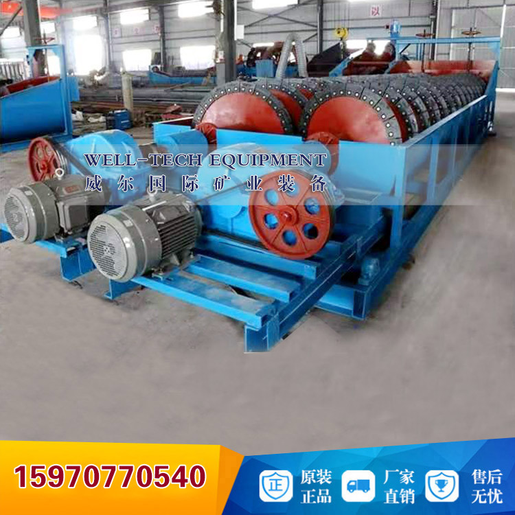 螺旋洗砂机设备大型水洗自动滚筒移动式全套脱泥 螺旋筛洗一体机