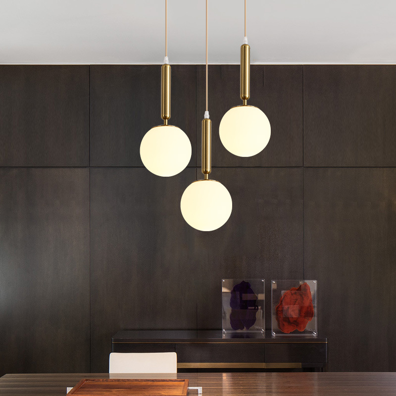 Nordic lámpara de noche simple moderno restaurante bar personalidad creativa luz oro lujo pasillo lámparas